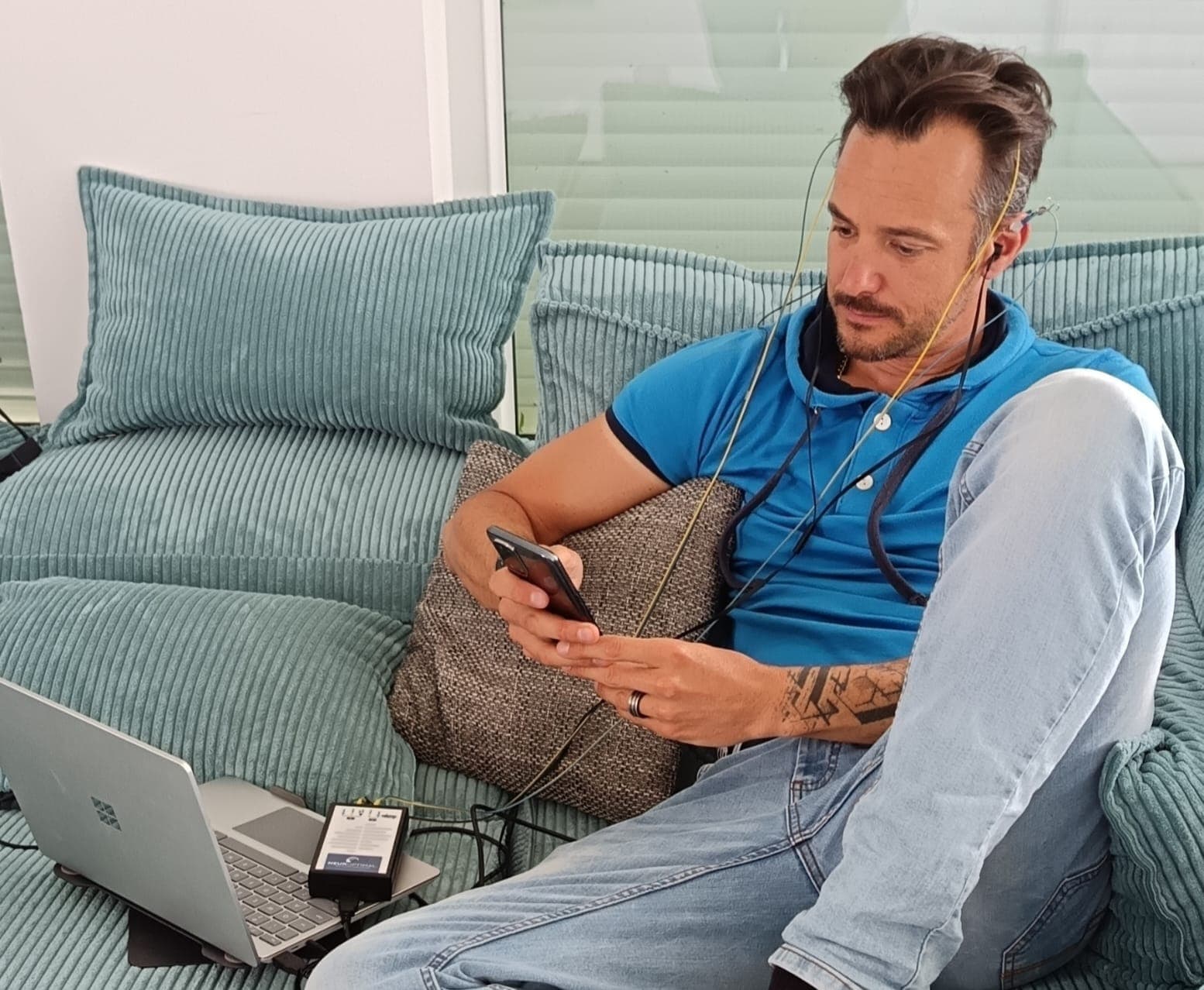 Séance de Neurofeedback Dynamique en cours